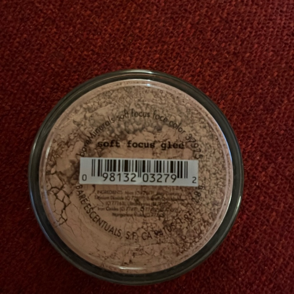 Bare minerals soft focused glee discontinued rare original large size NEW sealed